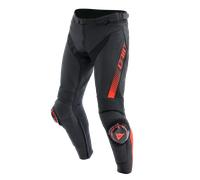 DAINESE DAINESE - Pantaloni Super Speed Nero / Rosso-Fluo 64