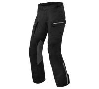 Revit Offtrack 2 H2O, pantaloni tessili impermeabili Corto XL male Nero