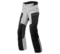 Revit Offtrack 2 H2O Pantaloni tessili moto, nero-argento, taglia XL per maschi