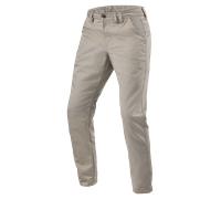 Revit Chino Dean 2 Tapered Pantaloni tessili da moto, Sabbia, Taglia 33/32