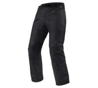 Revit Factor 5 H2O impermeabile Moto Tessile Pantaloni, nero, Taglia S