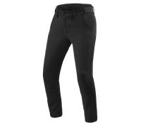 Revit Chino Mason Slim Pantaloni tessili da moto, nero, taglia 34 36 per maschi