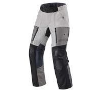 Revit Sand 5 H2O, pantaloni tessili impermeabili Corto 3XL male Grigio/Nero