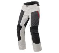 Revit Tornado 4 H2O pantaloni tessili da moto impermeabili, argento/nero, Taglia XL