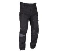 Richa Infinity 2 Adventure pantaloni tessili da moto impermeabili, nero, taglia XL per maschi