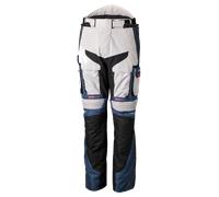 RST Pro Series Adventure-X pantaloni tessili da moto impermeabili, bianco-rosso-blu, taglia L