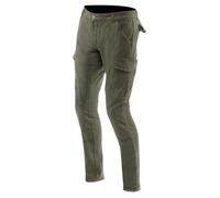 Dainese Cargo Slim Tapered Pantaloni tessili da moto, verde, taglia 43 per maschi