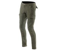 Dainese Cargo Slim Tapered Pantaloni tessili da moto, verde, taglia 36 per maschi