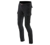 Pantaloni Moto tessuto elasticizzato Uomo Dainese CARGO SLIM Black Taglia:40