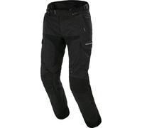 Macna Novado pantaloni tessili da moto impermeabili, nero, taglia 4XL