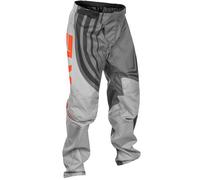Pantaloni motocross da bambino FLY Racing F-16 grigio-arancio 24