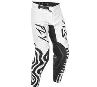 Pantaloni motocross FLY Racing Evolution bianco-nero 38
