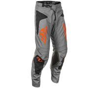 Pantaloni motocross FLY Racing Kinetic Sym grigio-arancio-nero 38