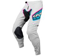 Pantaloni Motocross Seven Zero Alter White/Black