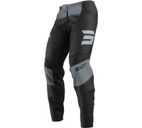 Pantaloni motocross Shot Devo Blast nero-grigio 30
