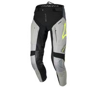 Macna Chameleon-1 Pantaloni da motocross, nero-grigio-giallo, taglia XL per maschi