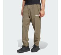 adidas Performance - Multi Essentials - Pantaloni elasticizzati verde oliva strata M