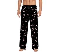 Pantaloni natalizi da uomo, per il tempo libero, con coulisse, lunghi, larghi, casual, leggeri, da uomo, soffici, pigiami, costumi natalizi traspiranti, O Anguria Rosso, XXXL