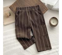 Pantaloni neri per bambini, versatili e comodi per ogni stagione, possono essere abbinati a qualsiasi stile di maglietta autunnale 6-9M,9-12M,12-18M,18-24M,2-3Y,3-6MColore unicoPoliestere