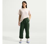 Pantaloni oversize a vita alta Nike Phoenix Fleece - Donna - Verde XL (IT 52-54)