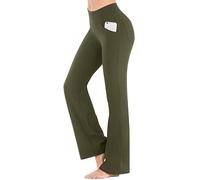 Pantaloni Palazzo Eleganti A Vita Alta A Gamba Larga Per Donna Flared Da Ufficio