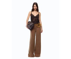 Pantaloni palazzo Porta in twill Pinko - 38