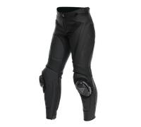 Dainese Delta 4, pantaloni in pelle da donna 40 female Nero/Nero