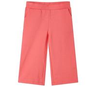 vidaXL Pantaloni per Bambini a Gamba Larga Corallo 116