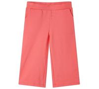 vidaXL Pantaloni per Bambini a Gamba Larga Corallo 92