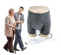 Pantaloni per incontinenza, sistema di raccolta urina maschile, orinatoio indossabile per uomo, sacca di raccolta urina da 500 ml, dispositivi riutilizzabili per incontinenza maschile, catetere urinar