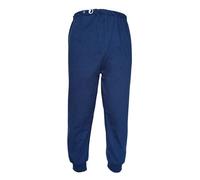 Pantaloni per pannolini impermeabili per anziani, pantaloni lunghi a prova di perdite, cotone lavabile, cuscinetti per urina per adulti, paralizzati, costretti a letto, uomini e donne (blu, L)