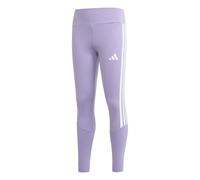 Pantaloni per ragazze Adidas Girls Train Essentials 3 Stripes - magic lilac/white - Viola (152 cm)