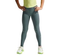 Pantaloni per ragazze Nike Girls One Dri-FIT High-Waisted - mineral slate/white - Verde (M)
