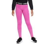 Pantaloni per ragazze Nike Girls Pro Dri-Fit - active fuchsia/white - Rosa (XL)