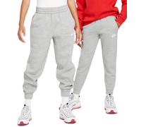 Pantaloni per ragazze Nike Kids Club Fleece Jogger - dark grey heather/base grey/white - Grigio (L)