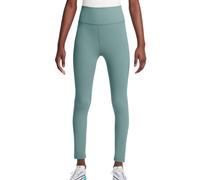 Pantaloni per ragazze Nike Kids One Dri-Fit Tight - cannon/white - Verde (M)