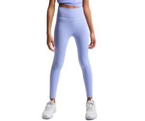 Pantaloni per ragazze Nike Kids One Dri-Fit Tight - light thistle/white - Viola (XS)