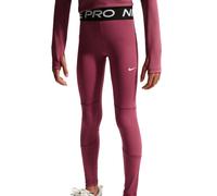 Pantaloni per ragazze Nike Kids Pro Dri-Fit Tight - pink smoke/white - Rosa (M)