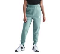 Pantaloni per ragazze Nike Kids Sportswear Club Fleece High-Waisted Fitted - cannon/white - Verde (L)