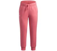 Pantaloni per ragazze Under Armour Rival Fleece - bittersweet pink/white - Rosa (M)