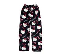 Pantaloni Pigiama Donna Flanella Cartoon Anime Kawaii Pigiami Lunghi Morbido Comodo Caldo Invernale Pigiamino Pile Casual la Casa Pantalone da Notte per Donna Ragazza Bambina