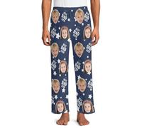 Pantaloni Pigiama Personalizzati con Viso con Foto, Pantaloni del Pigiama Personalizzati, Pigiami Viso Personalizzati, Indumenti da Notte Personalizzati per Uomo Donna, Marito Regalo di San Valentino