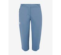 Pantaloni pirata Millet Ubic Stretch 3/4 blu celeste donna - 40