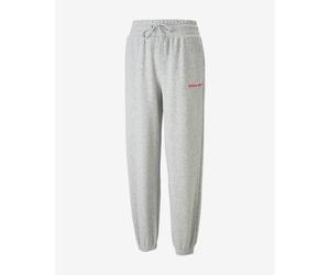 Pantaloni Puma Team Classic grigio chiaro rosa - XL