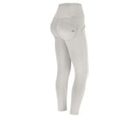 Pantaloni push up WR.UP® 7/8 superskinny vita alta con bottoni