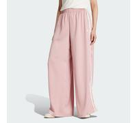 Pantaloni Satin Gamba Larga adidas Originals Ruffle 3-Strisce Wonder Mauve 2XL