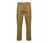 Pantaloni Selected 196 New Miles Flex Marron 34x32