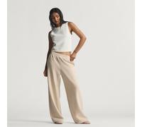 adidas performance - Soft Lux - Pantaloni dritti color lino cristallo-Neutro 2XS