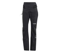 Pantaloni softshell impermeabili da donna adidas Terrex Techrock Gore-Tex Pro Noir 42