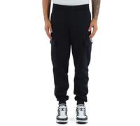 Pantaloni sportivi cargo in misto cotone EA7 Core Identity da uomo